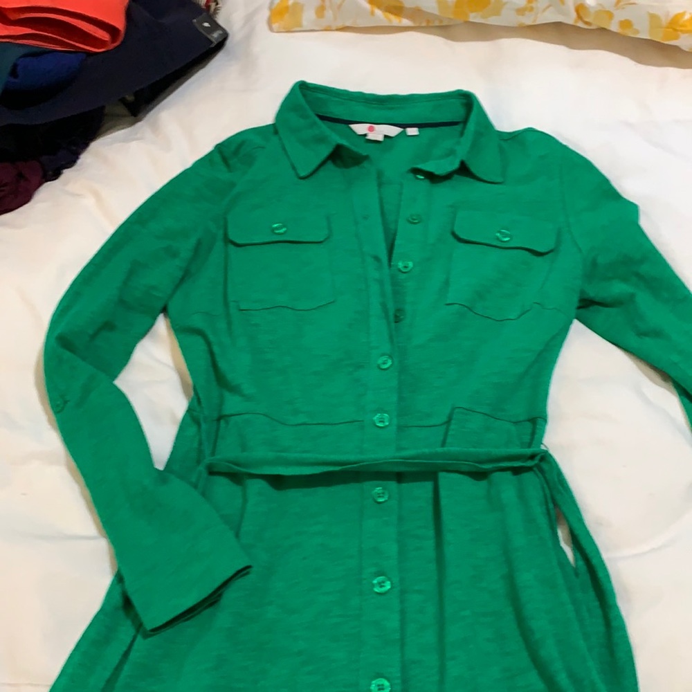 Boden shirt dress 6
